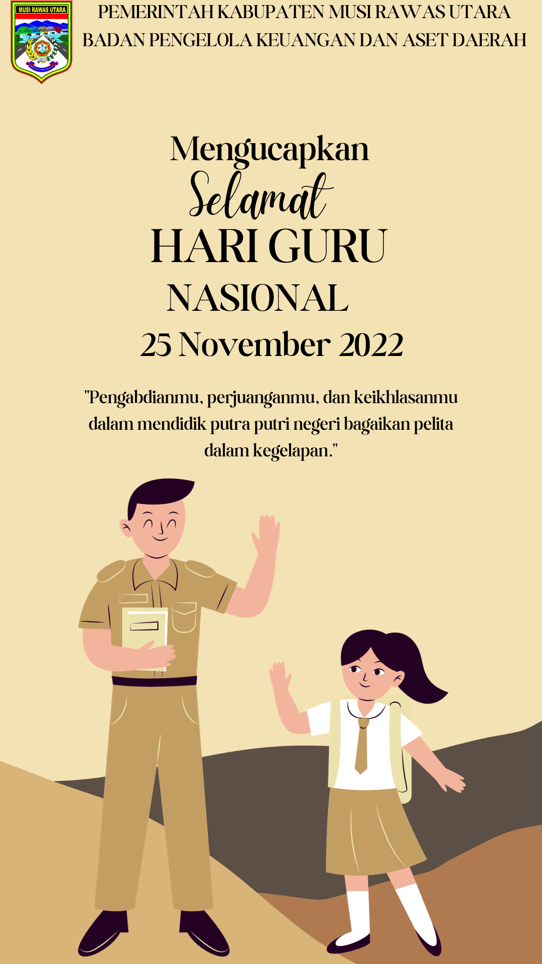 Selamat hari guru nasional 2023